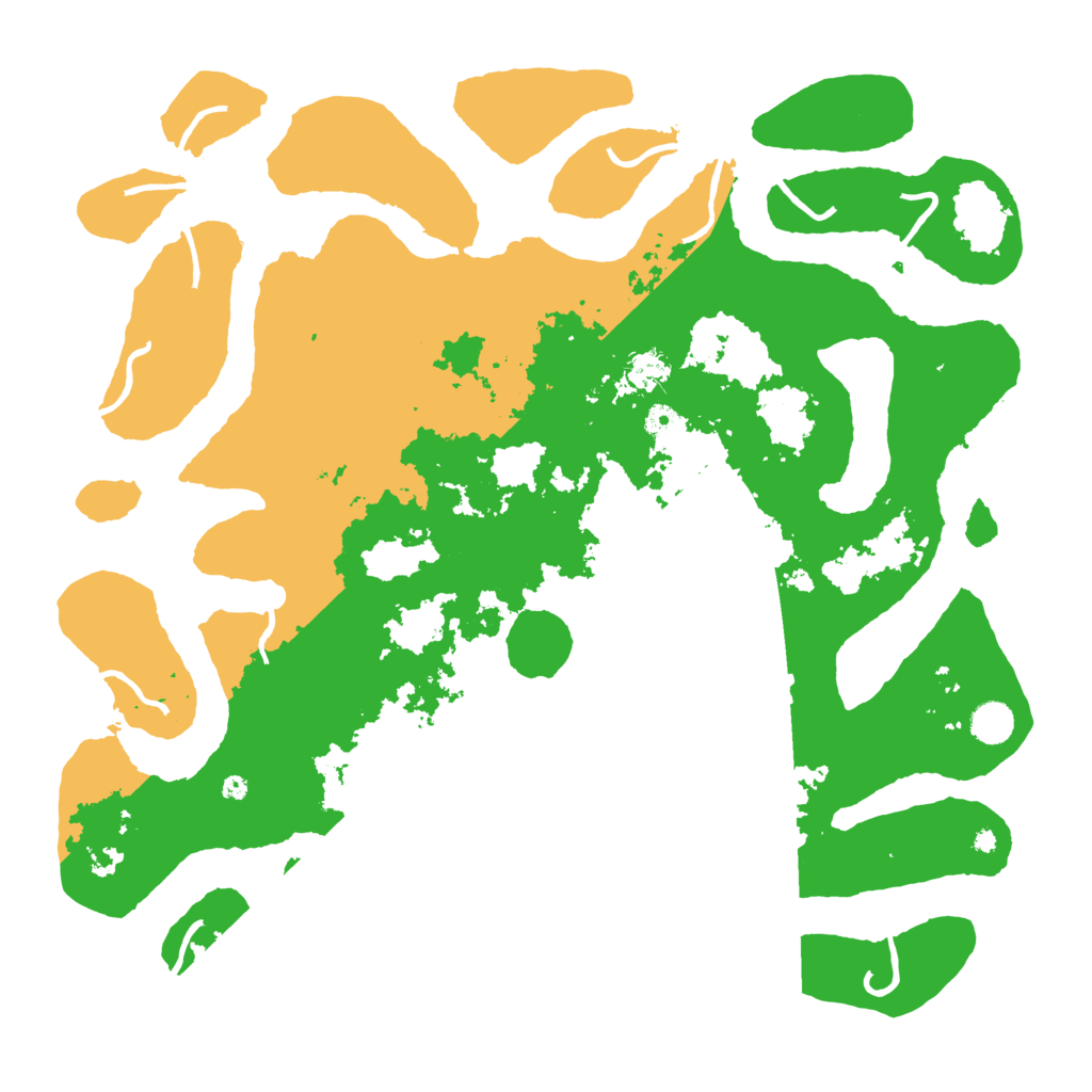 Biome Rust Map: Procedural Map, Size: 4500, Seed: 2725861