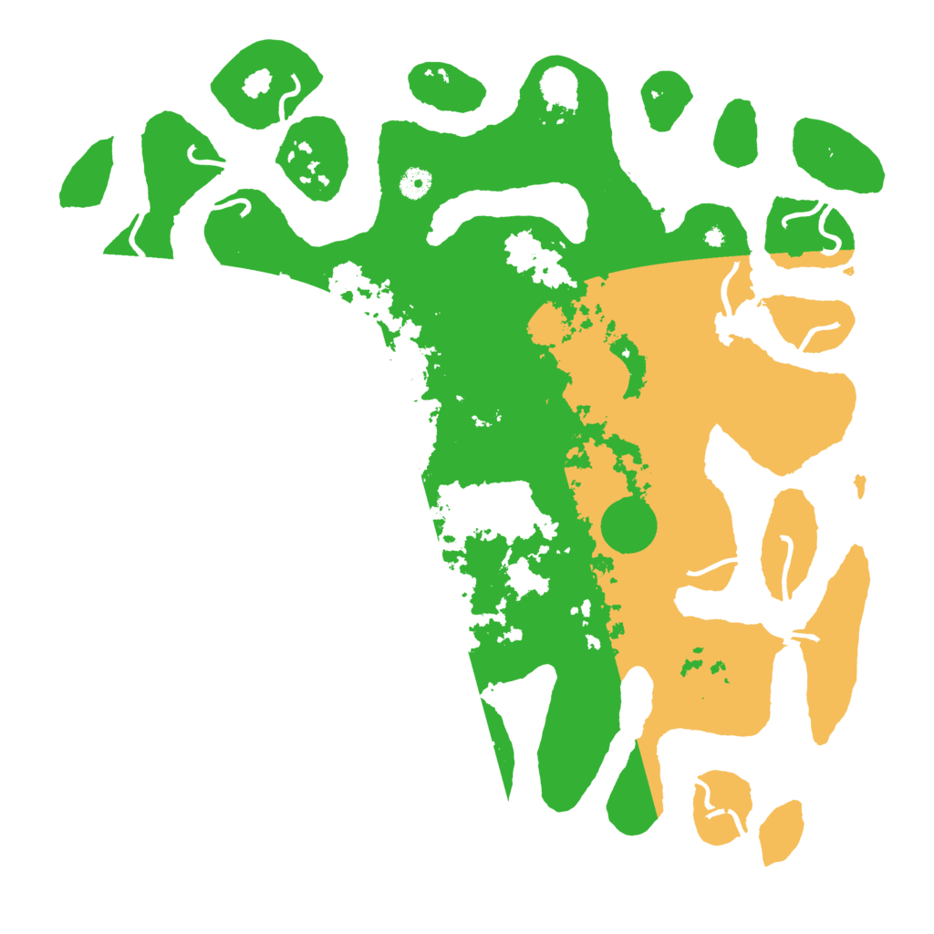 Biome Rust Map: Procedural Map, Size: 4500, Seed: 4295878