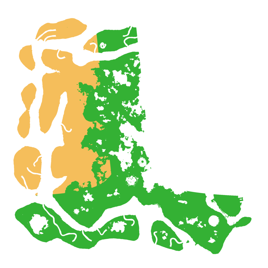 Biome Rust Map: Procedural Map, Size: 4500, Seed: 4309913