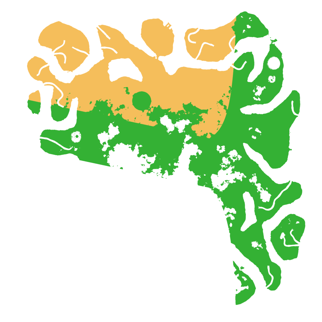 Biome Rust Map: Procedural Map, Size: 4500, Seed: 4086873