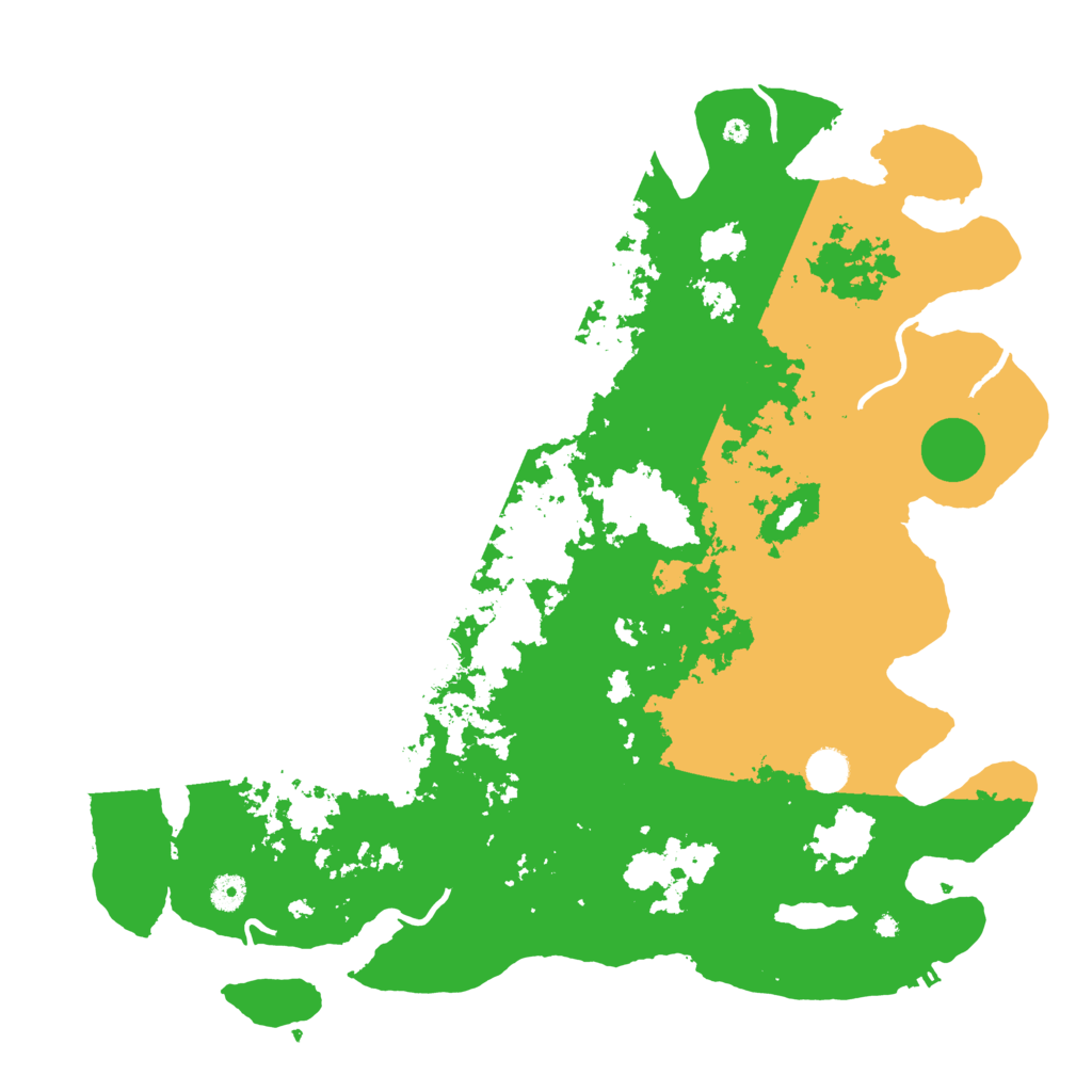 Biome Rust Map: Procedural Map, Size: 4500, Seed: 3013139