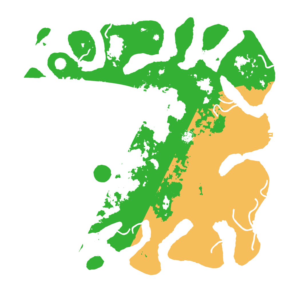 Biome Rust Map: Procedural Map, Size: 4500, Seed: 5618052