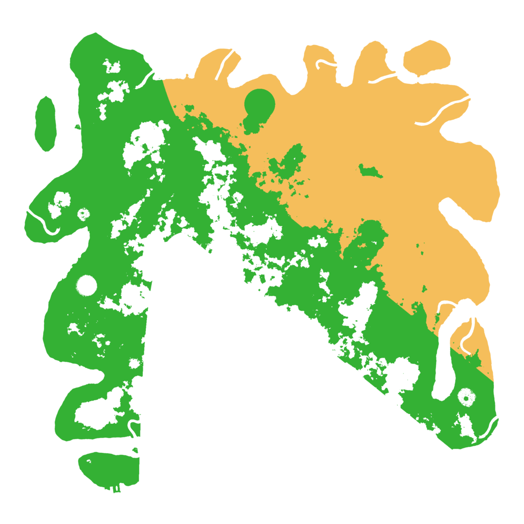 Biome Rust Map: Procedural Map, Size: 4500, Seed: 4464045