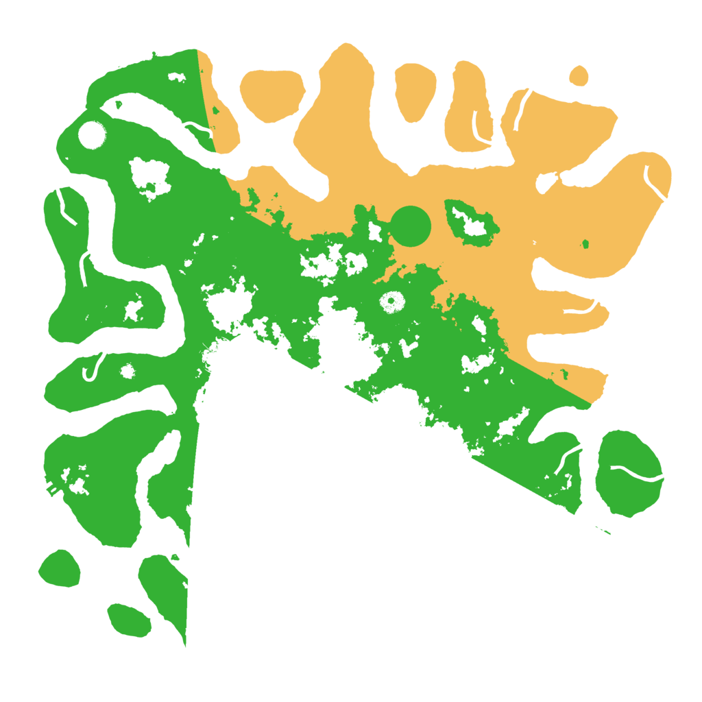 Biome Rust Map: Procedural Map, Size: 4500, Seed: 498894