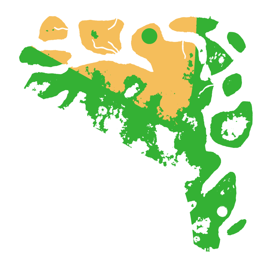 Biome Rust Map: Procedural Map, Size: 4500, Seed: 5529613