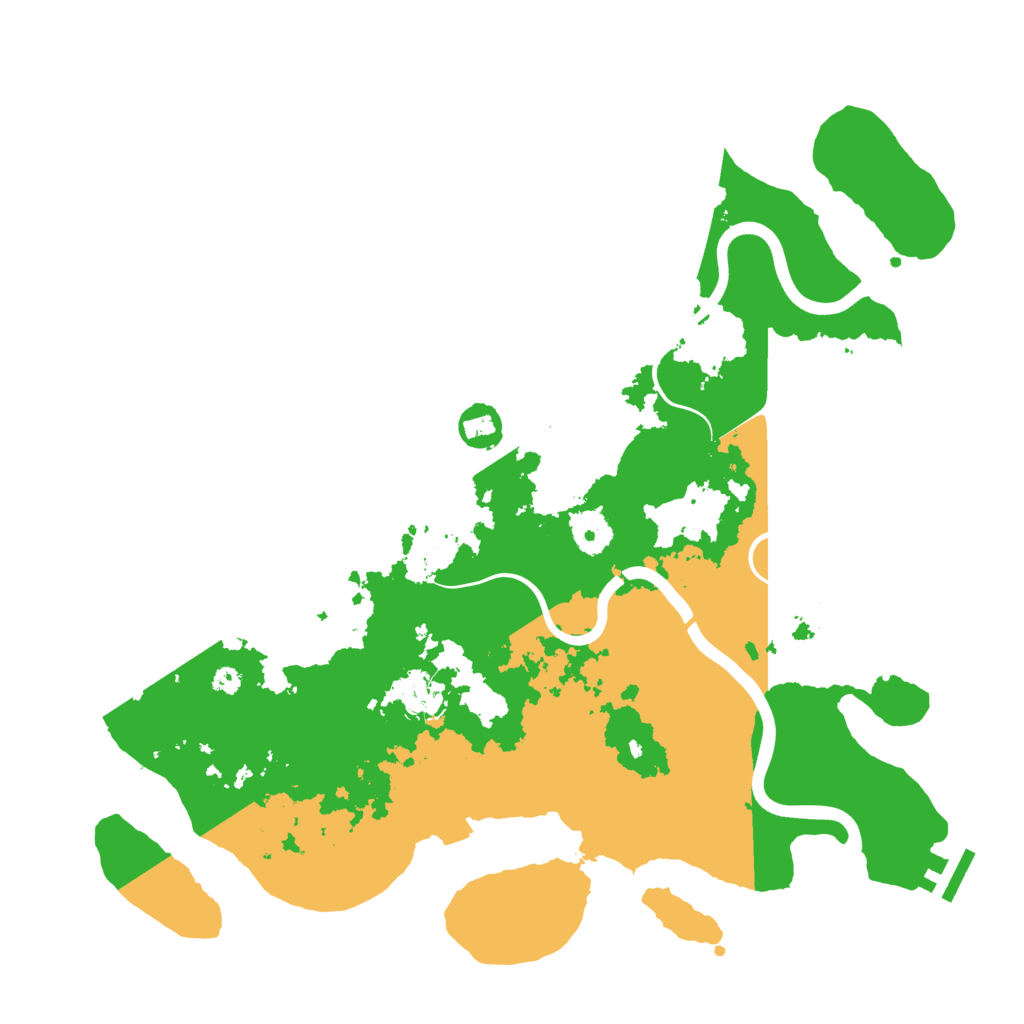 Biome Rust Map: Procedural Map, Size: 3750, Seed: 31728