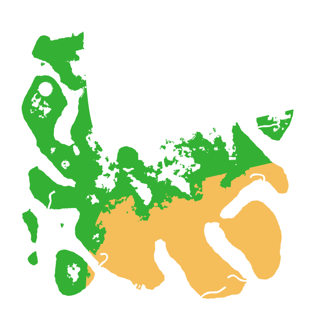 Biome Rust Map: Procedural Map, Size: 3950, Seed: 1785697947