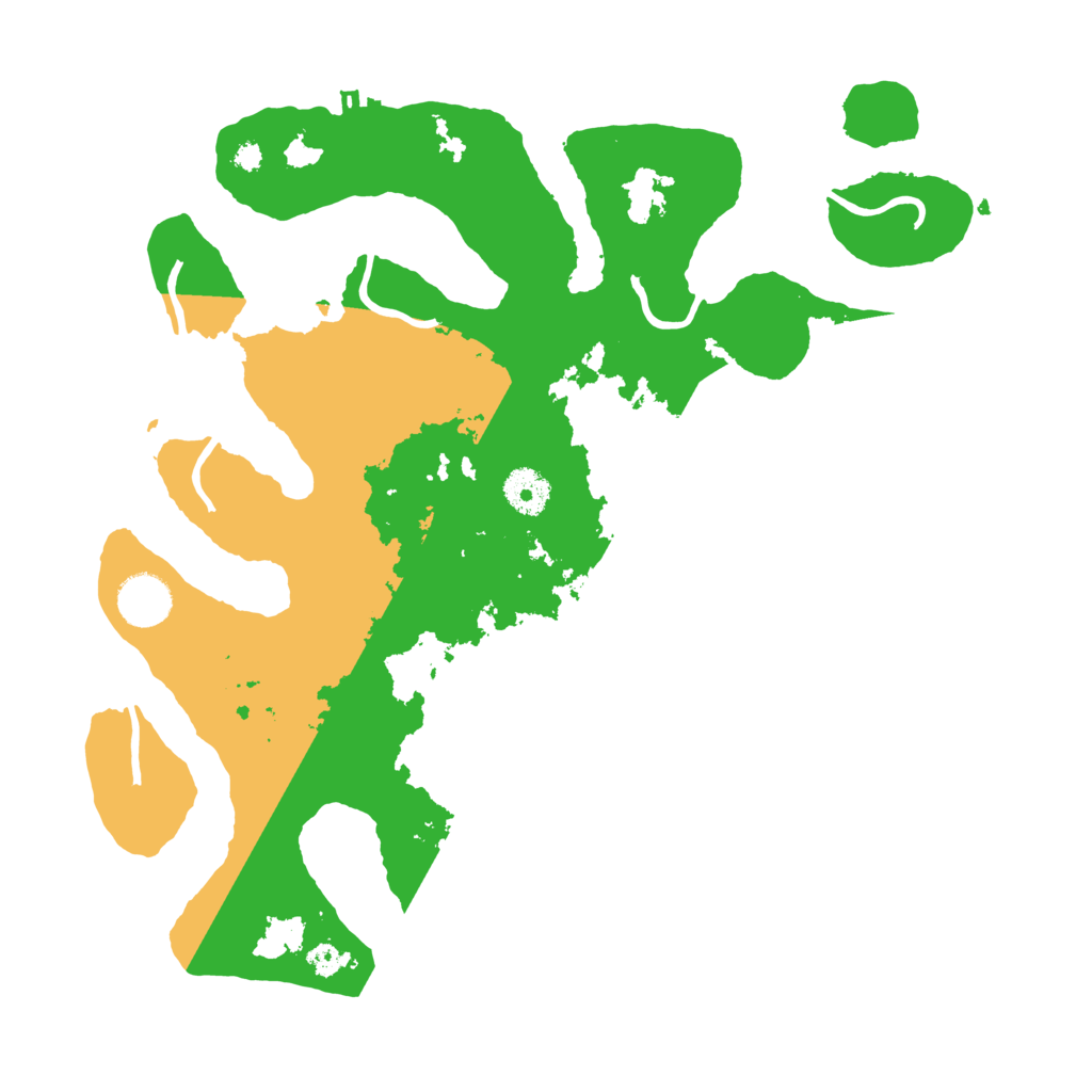 Biome Rust Map: Procedural Map, Size: 3600, Seed: 712372