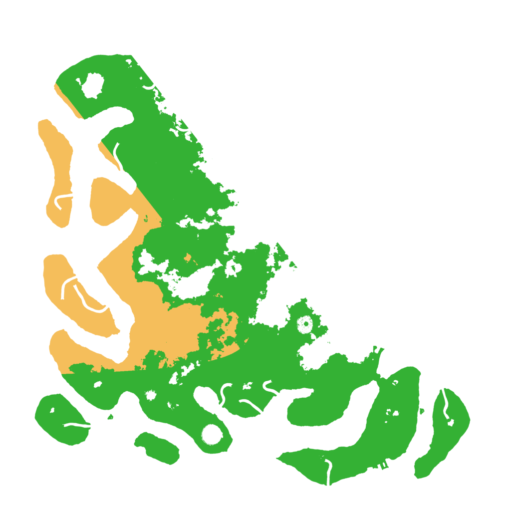 Biome Rust Map: Procedural Map, Size: 4500, Seed: 973692415