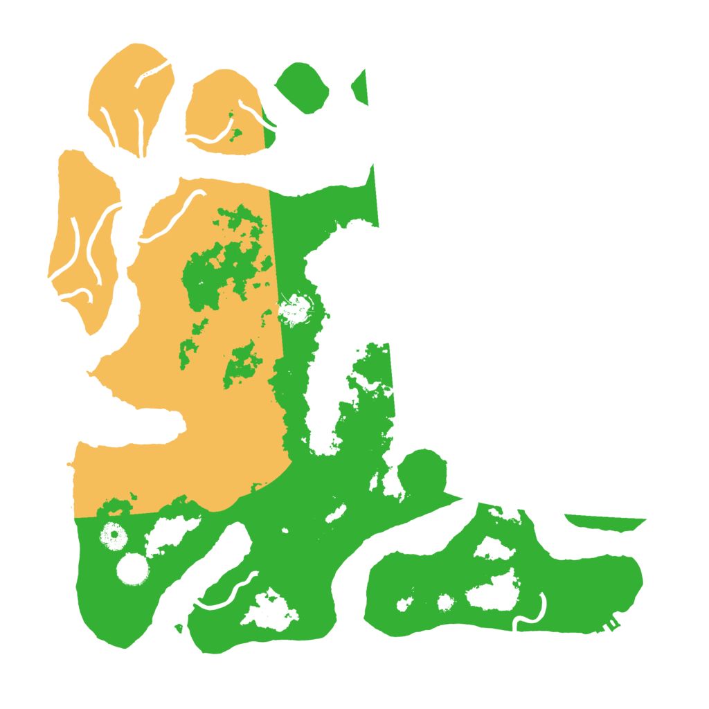 Biome Rust Map: Procedural Map, Size: 3950, Seed: 655785374