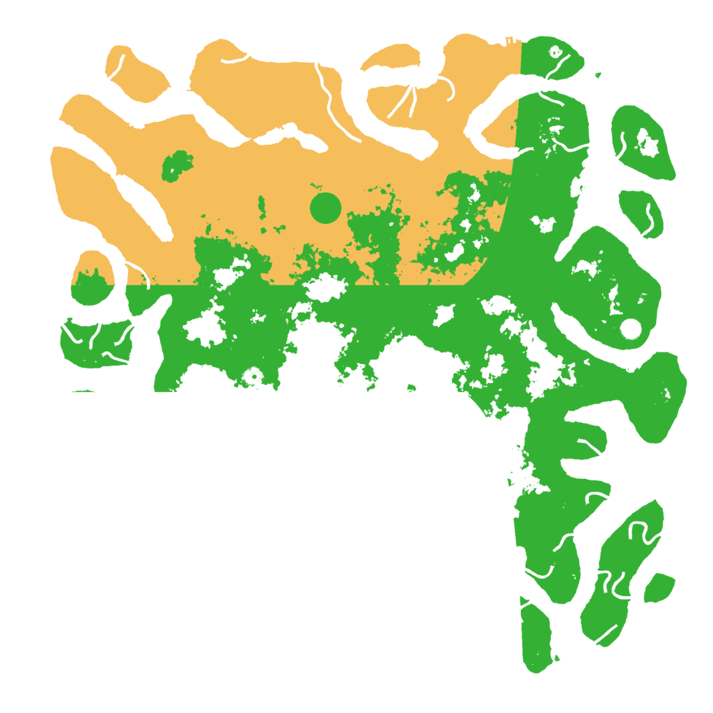 Biome Rust Map: Procedural Map, Size: 6000, Seed: 30000