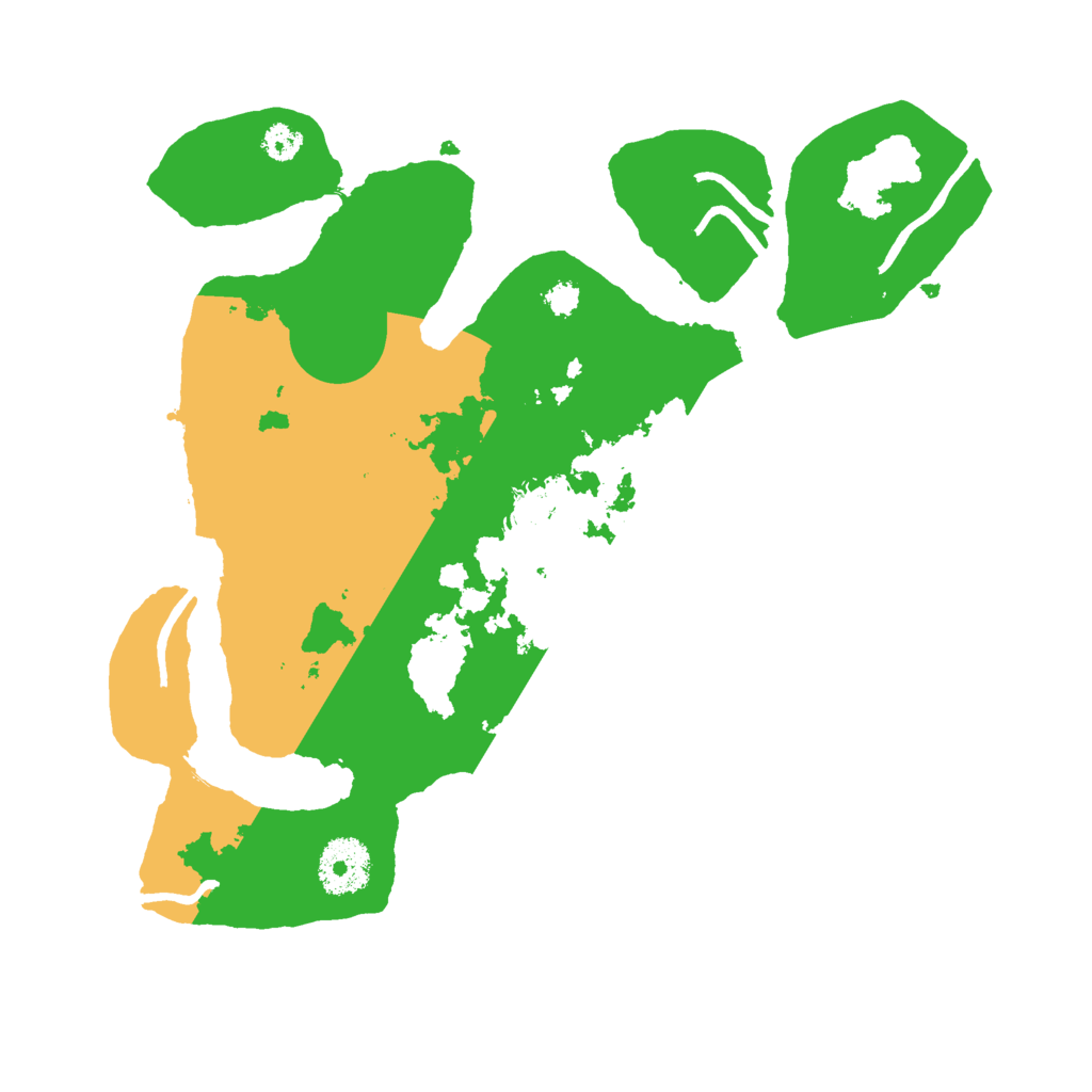 Biome Rust Map: Procedural Map, Size: 3000, Seed: 59372