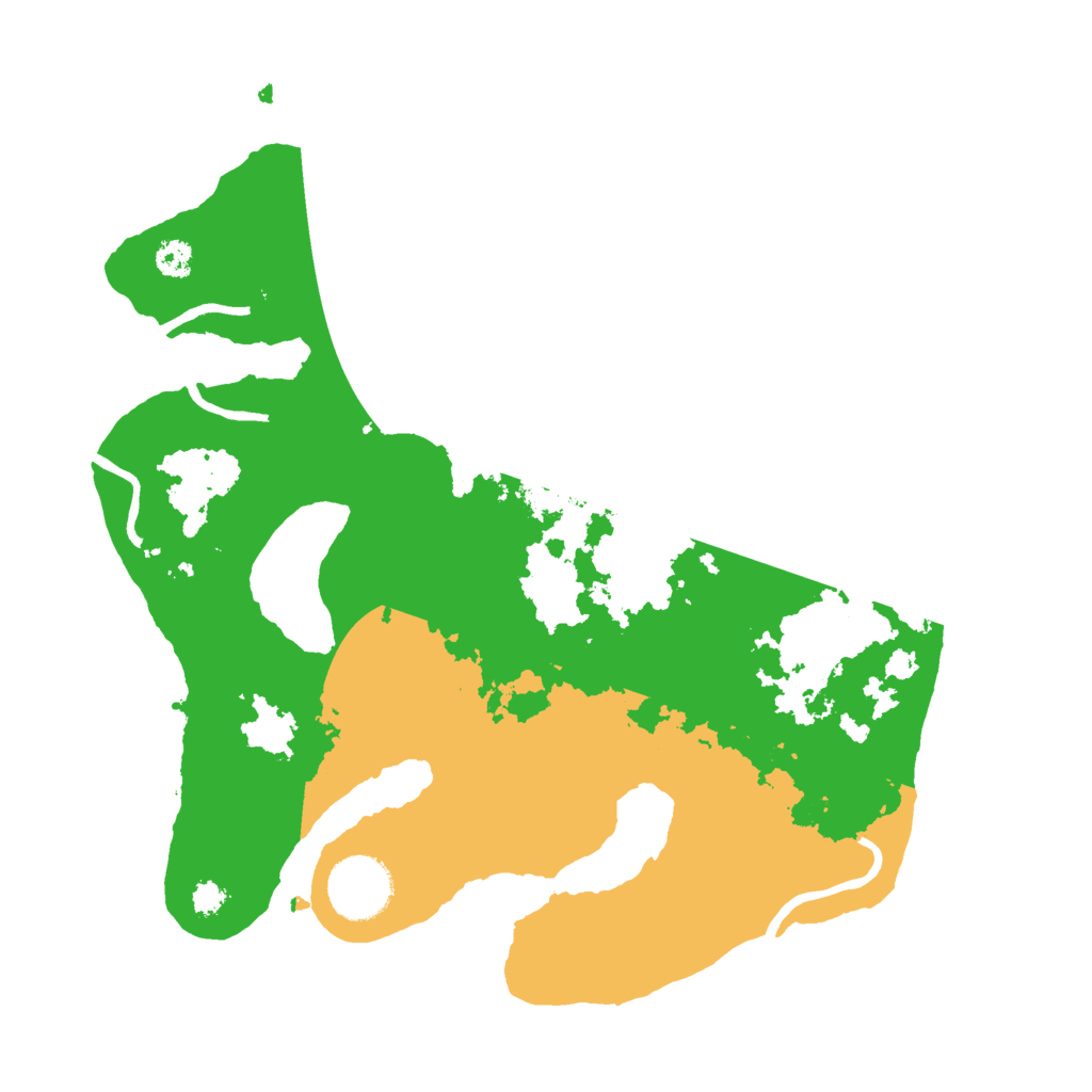 Biome Rust Map: Procedural Map, Size: 3000, Seed: 25587876