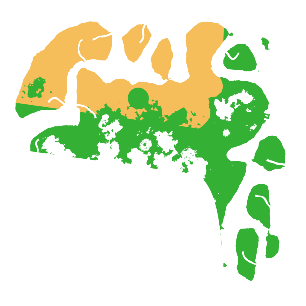 Biome Rust Map: Procedural Map, Size: 3850, Seed: 2021011293