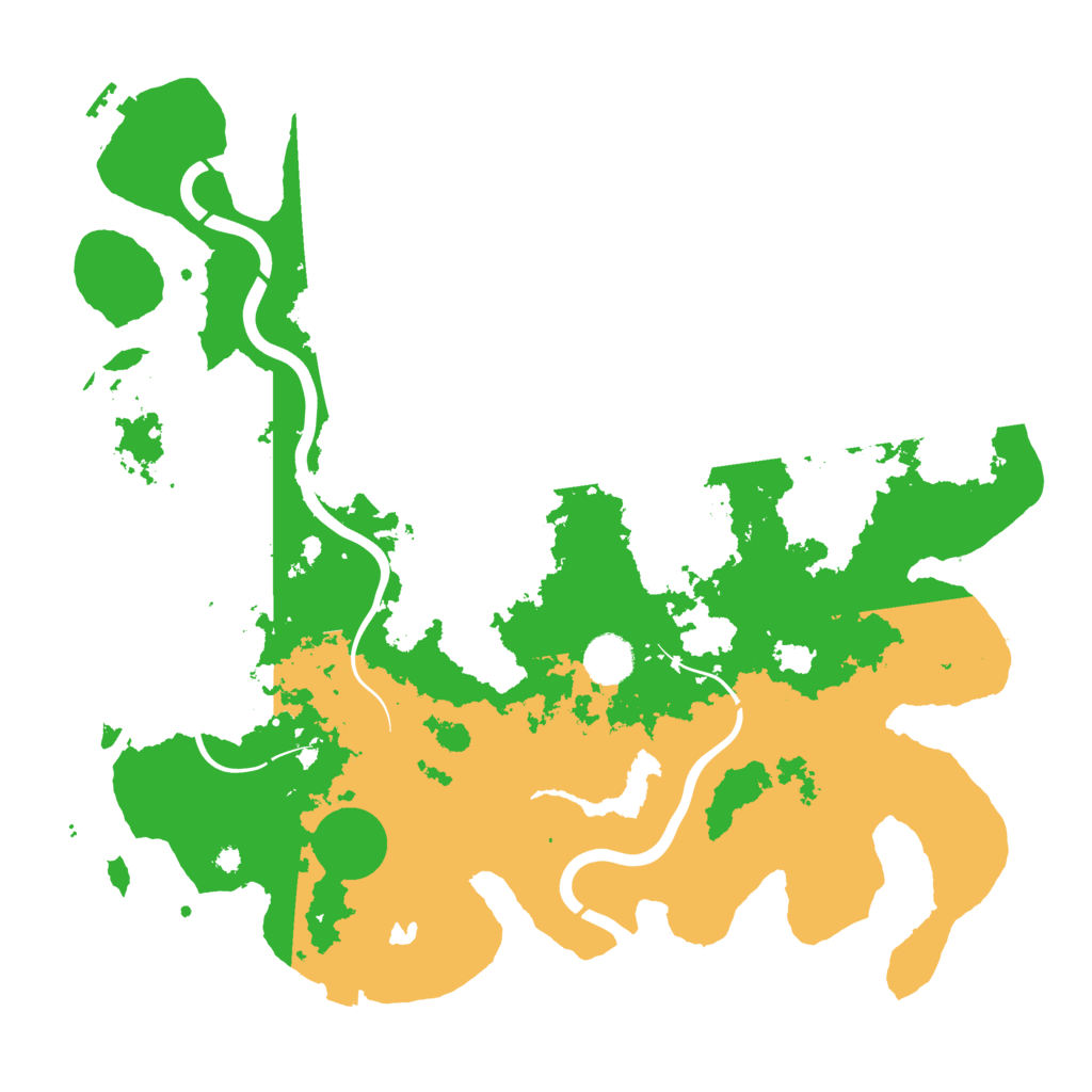 Biome Rust Map: Procedural Map, Size: 4000, Seed: 1488