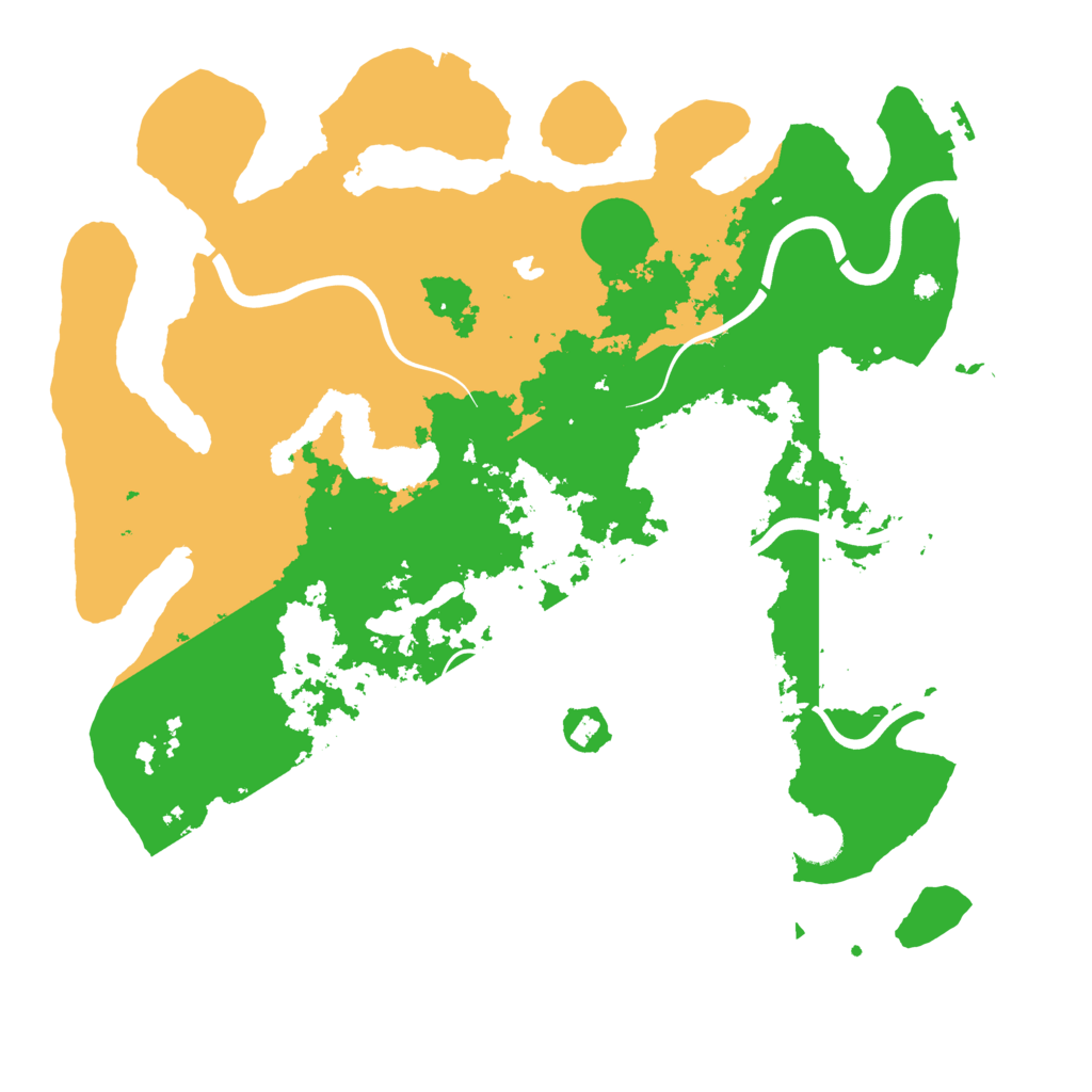 Biome Rust Map: Procedural Map, Size: 4050, Seed: 56