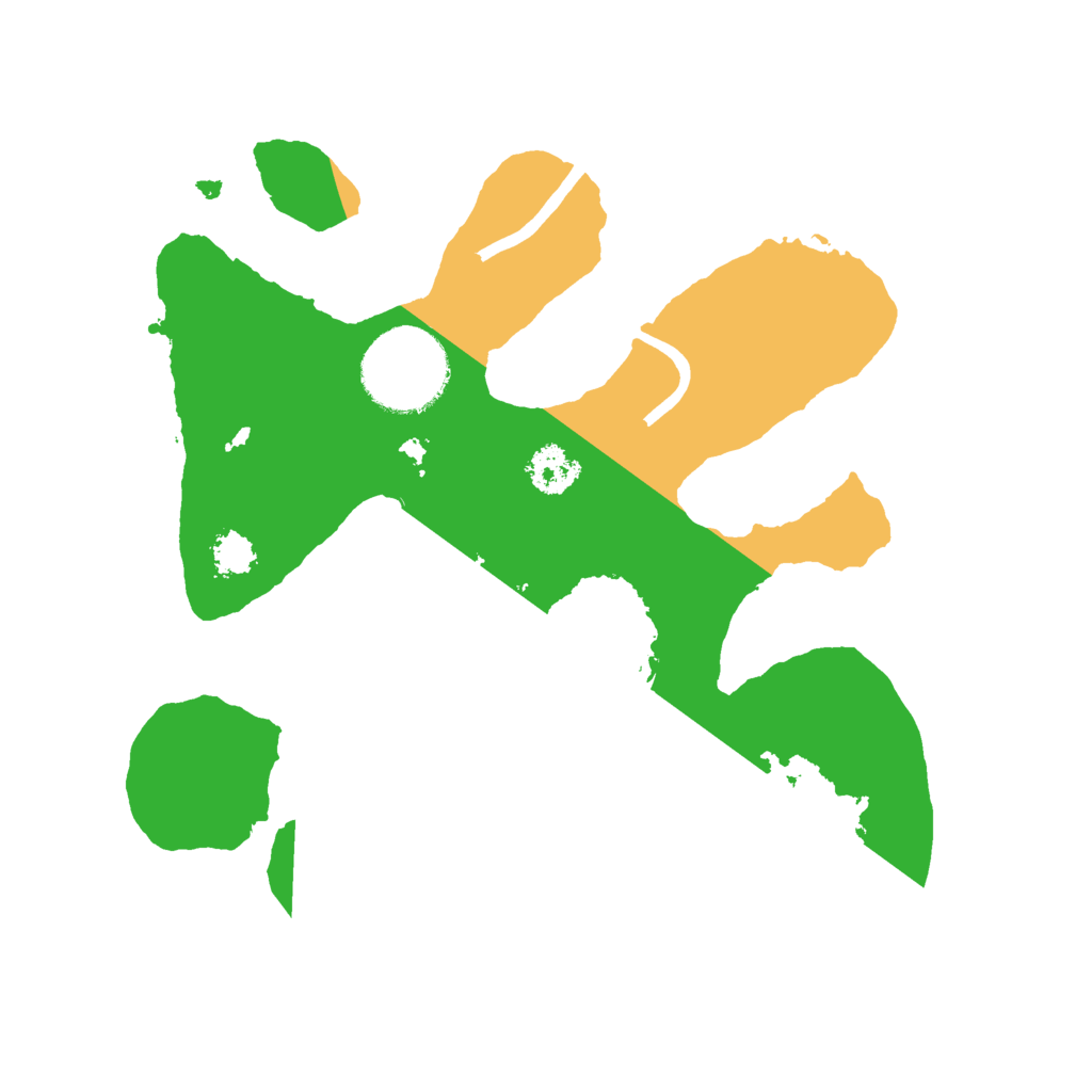 Biome Rust Map: Procedural Map, Size: 2300, Seed: 1488198603