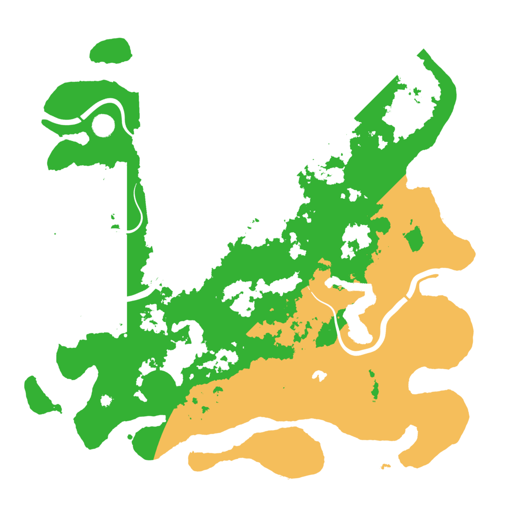 Biome Rust Map: Procedural Map, Size: 4000, Seed: 1021484040