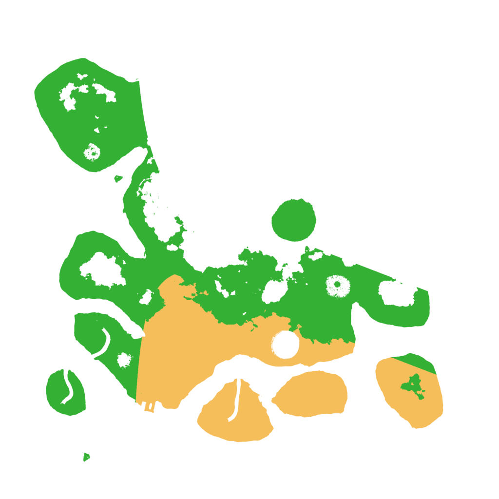 Biome Rust Map: Procedural Map, Size: 3200, Seed: 44252