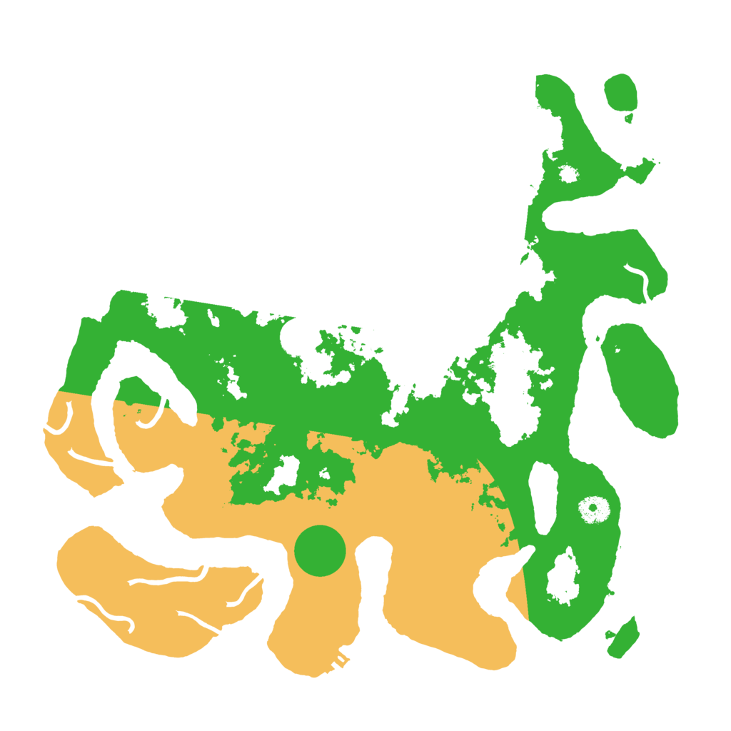 Biome Rust Map: Procedural Map, Size: 3750, Seed: 15381493