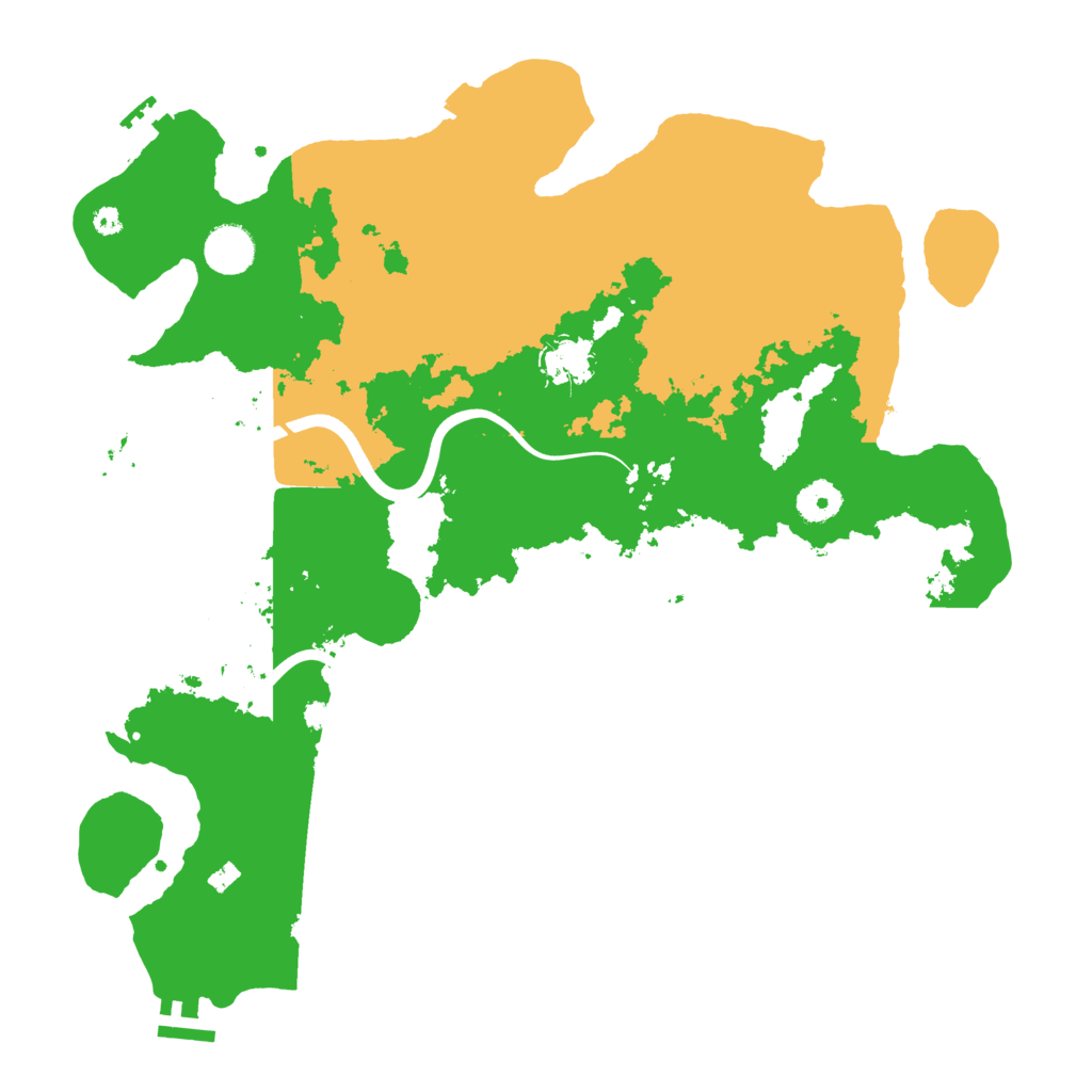 Biome Rust Map: Procedural Map, Size: 3850, Seed: 1063272924