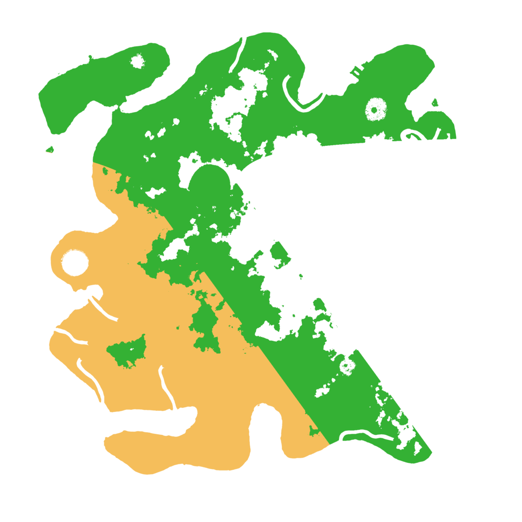 Biome Rust Map: Procedural Map, Size: 3500, Seed: 108