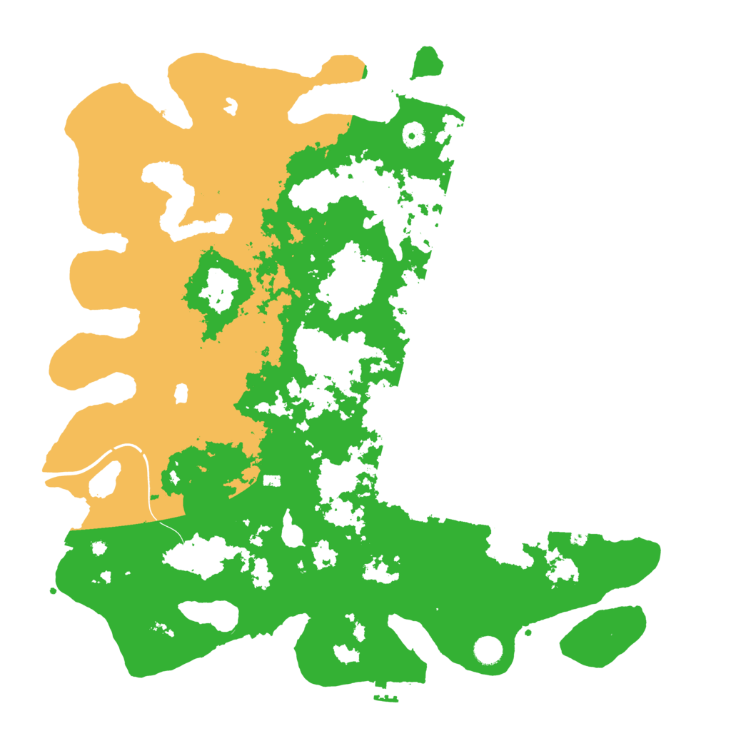 Biome Rust Map: Procedural Map, Size: 4500, Seed: 29