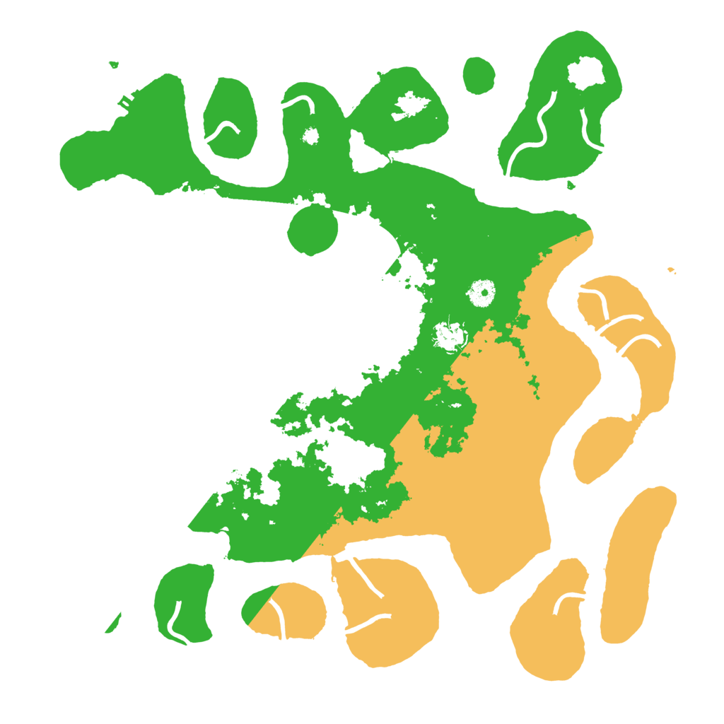 Biome Rust Map: Procedural Map, Size: 4050, Seed: 1830305717