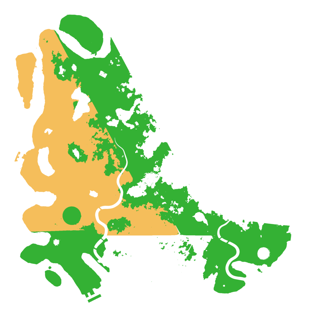 Biome Rust Map: Procedural Map, Size: 4500, Seed: 3178713