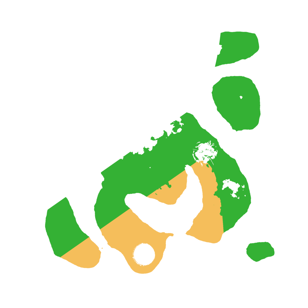 Biome Rust Map: Barren, Size: 2500, Seed: 456456