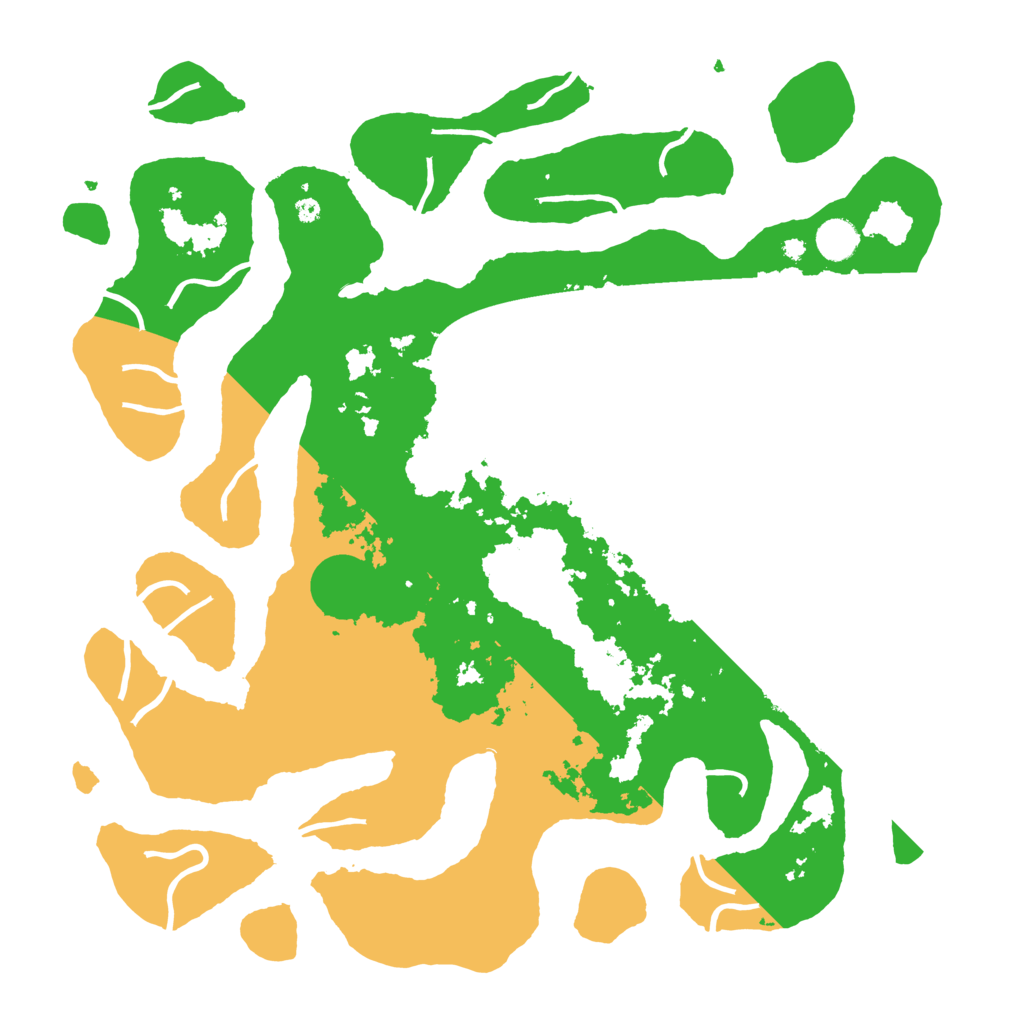 Biome Rust Map: Procedural Map, Size: 4300, Seed: 14856971