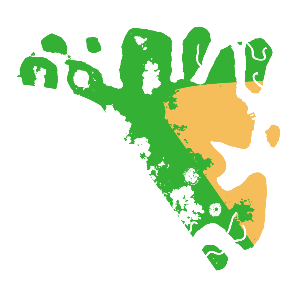 Biome Rust Map: Procedural Map, Size: 3500, Seed: 1124242529