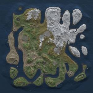 Thumbnail Rust Map: Procedural Map, Size: 4000, Seed: 367222608, 18 Monuments