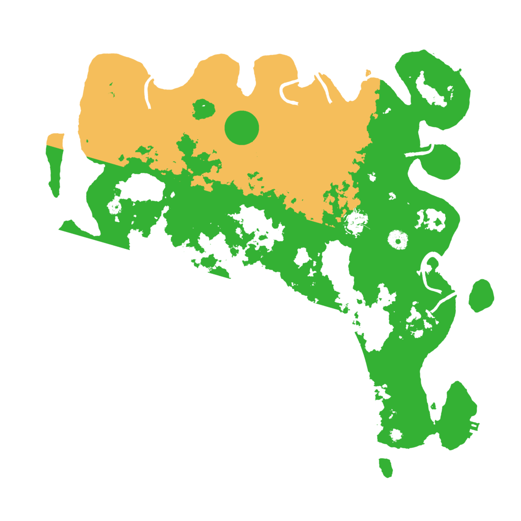 Biome Rust Map: Procedural Map, Size: 4000, Seed: 498480699