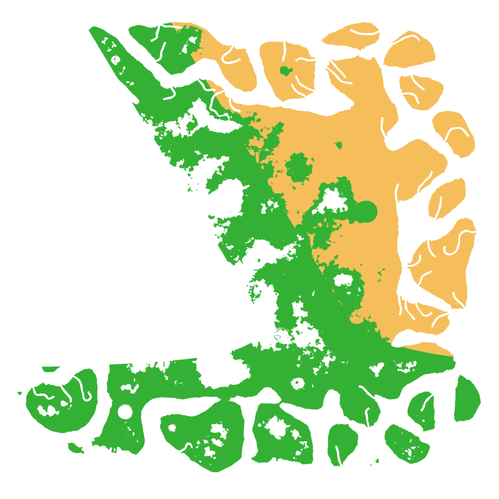 Biome Rust Map: Procedural Map, Size: 6000, Seed: 622655