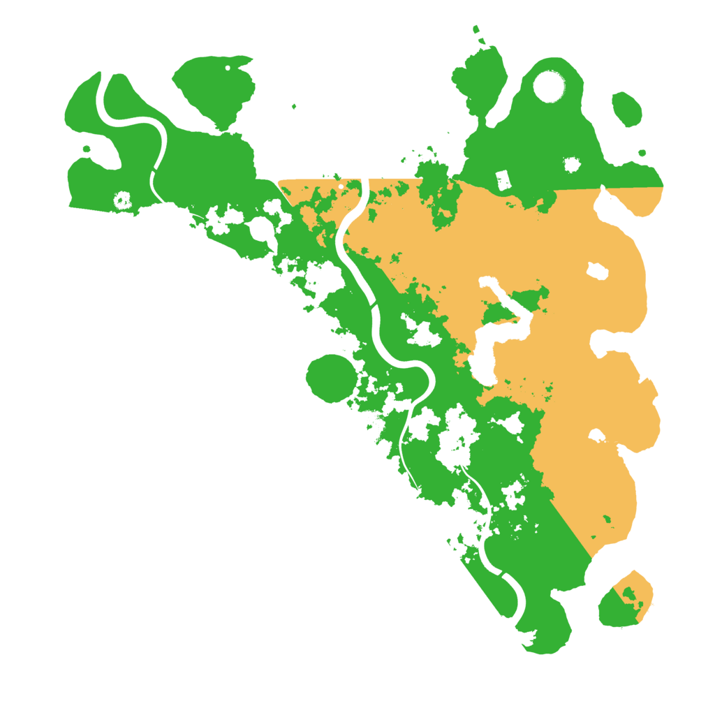 Biome Rust Map: Procedural Map, Size: 4000, Seed: 1104312621