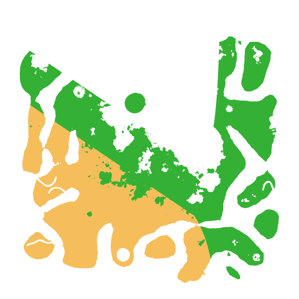 Biome Rust Map: Procedural Map, Size: 4000, Seed: 55378008