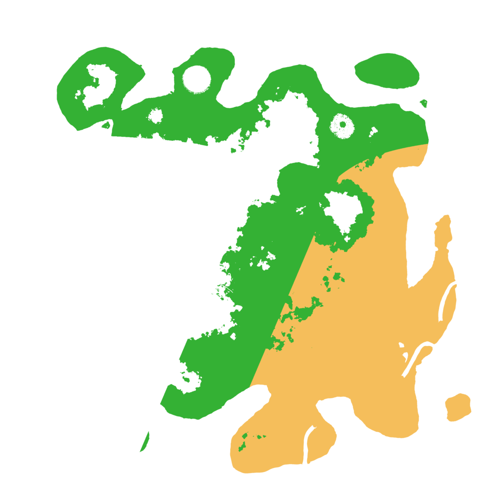 Biome Rust Map: Procedural Map, Size: 3200, Seed: 928947164