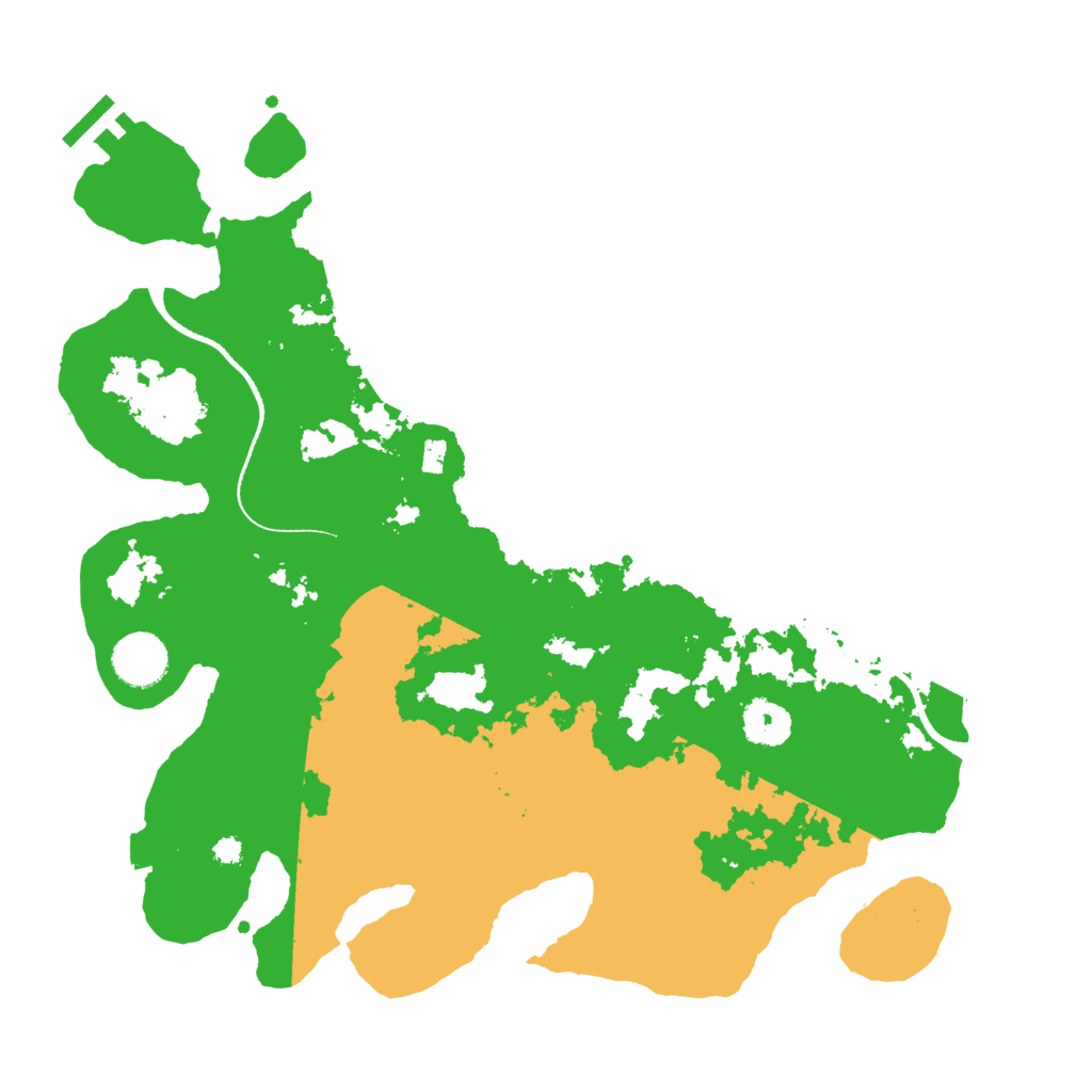 Biome Rust Map: Procedural Map, Size: 3500, Seed: 1906194