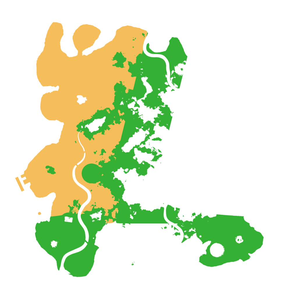 Biome Rust Map: Procedural Map, Size: 4000, Seed: 1964125366