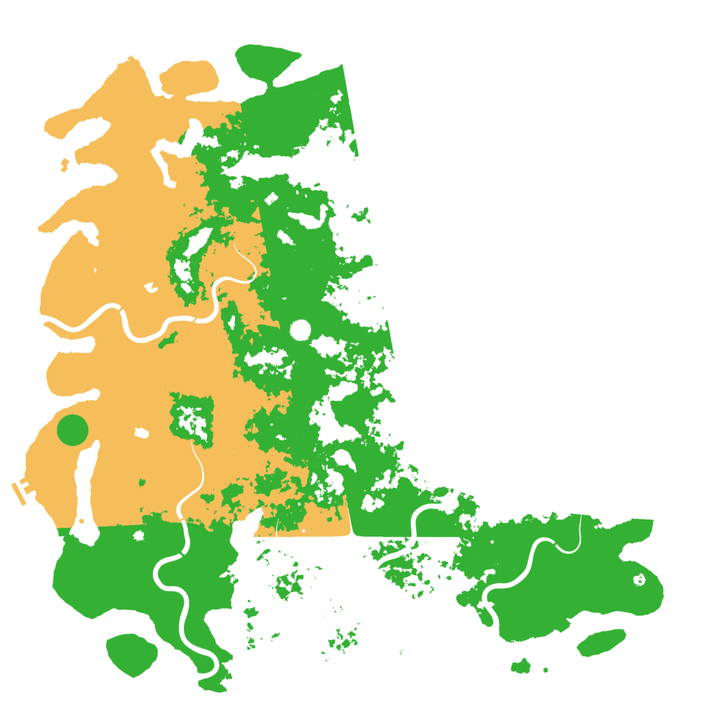Biome Rust Map: Procedural Map, Size: 6000, Seed: 634534