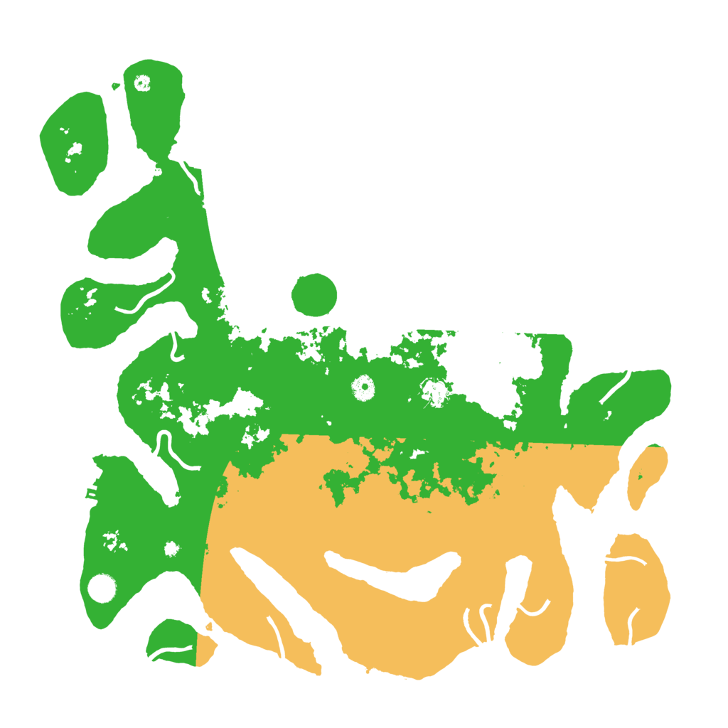 Biome Rust Map: Procedural Map, Size: 4500, Seed: 1997