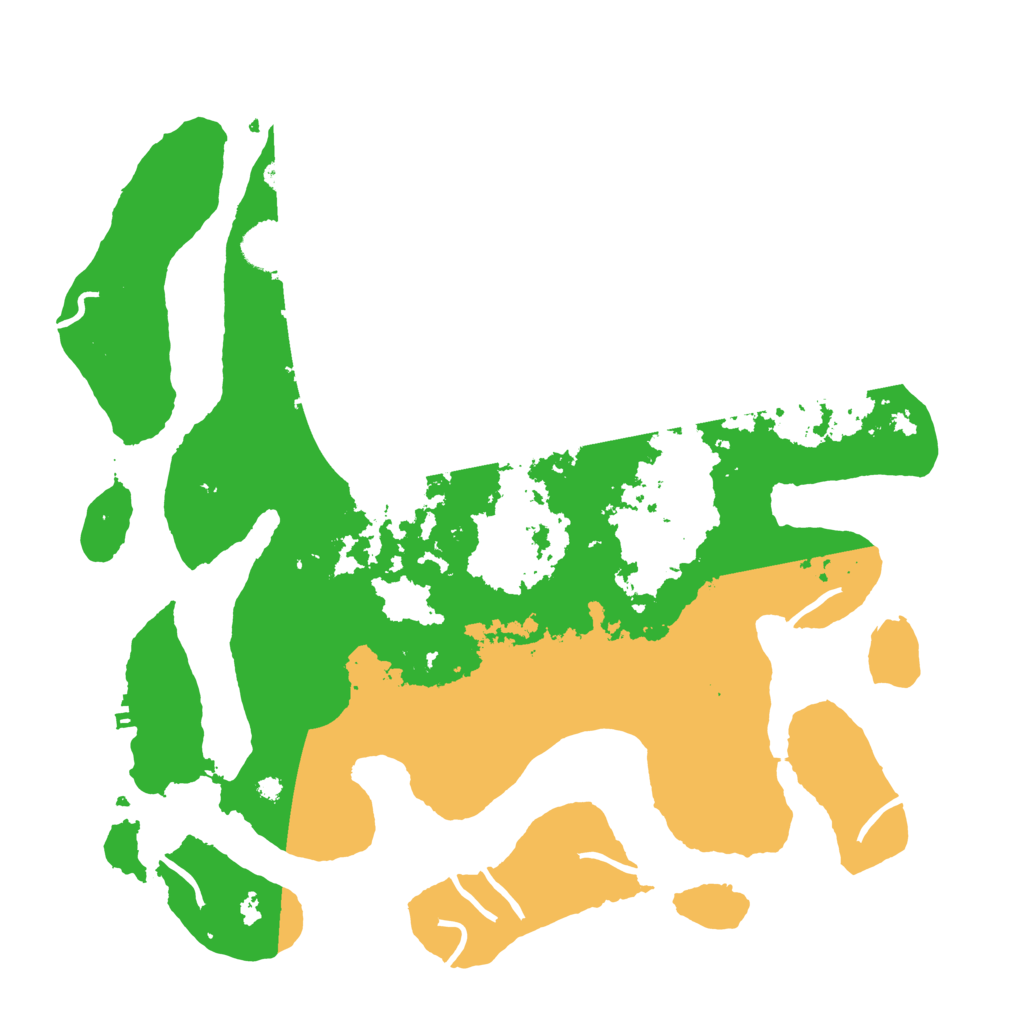 Biome Rust Map: Procedural Map, Size: 4000, Seed: 551