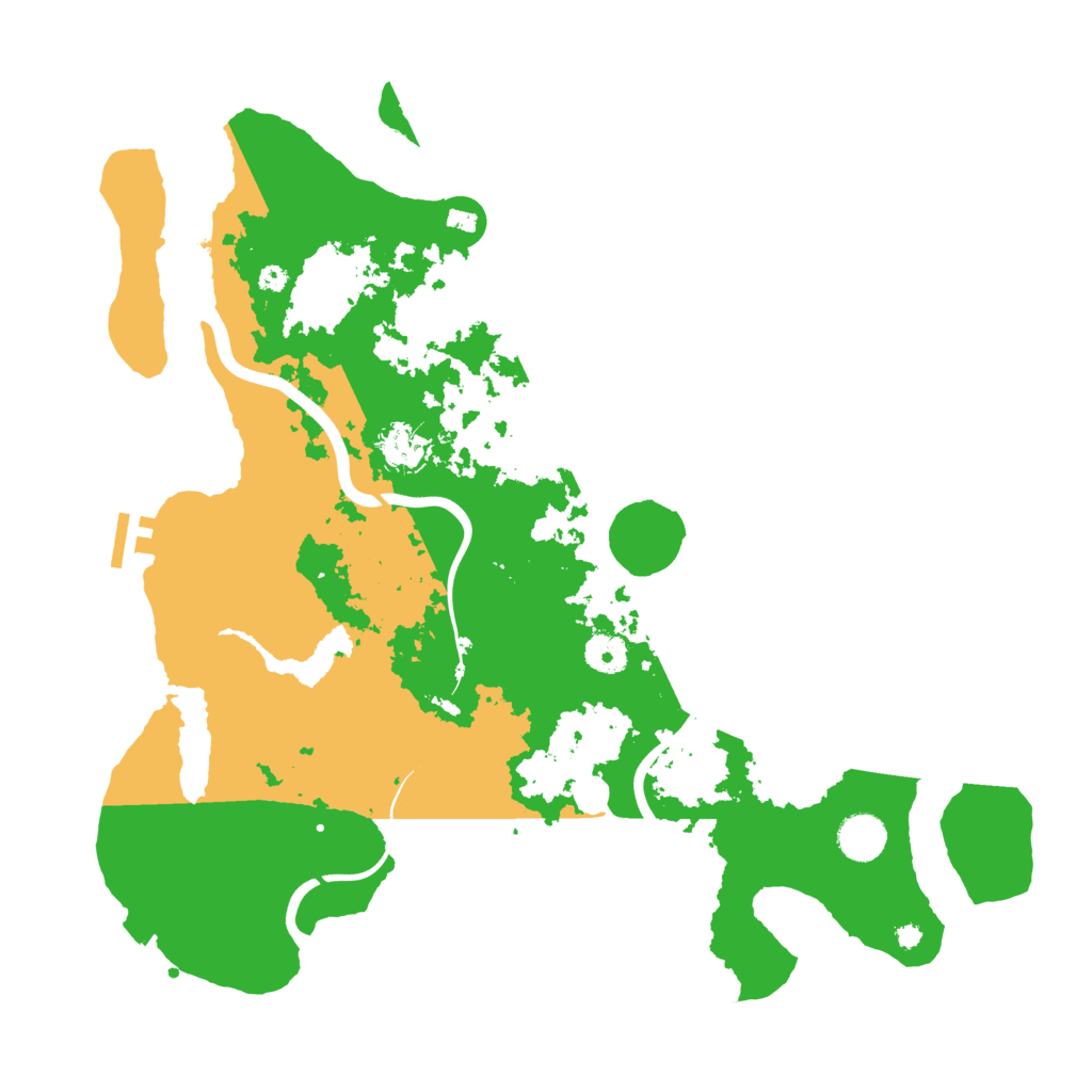 Biome Rust Map: Procedural Map, Size: 4000, Seed: 6097717
