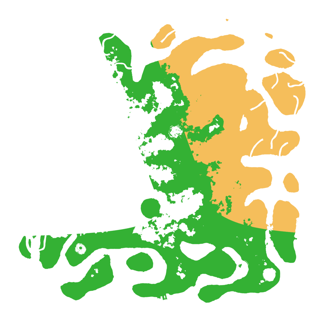 Biome Rust Map: Procedural Map, Size: 4500, Seed: 22122