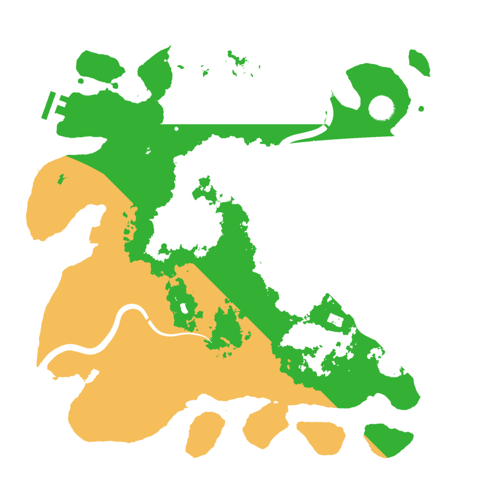 Biome Rust Map: Procedural Map, Size: 3500, Seed: 1630656117
