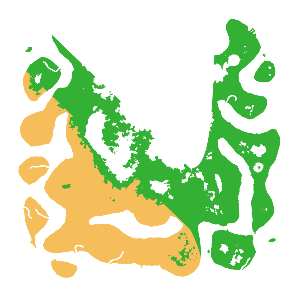 Biome Rust Map: Procedural Map, Size: 4500, Seed: 532010189