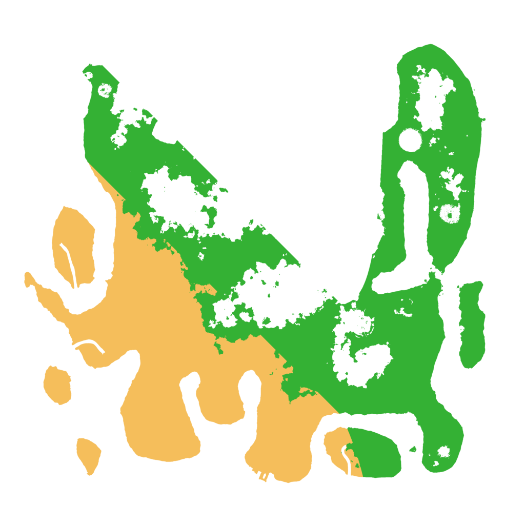 Biome Rust Map: Procedural Map, Size: 4000, Seed: 1999108659