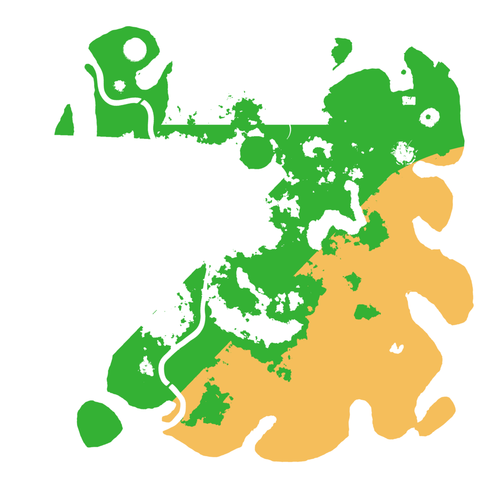 Biome Rust Map: Procedural Map, Size: 4000, Seed: 4550848