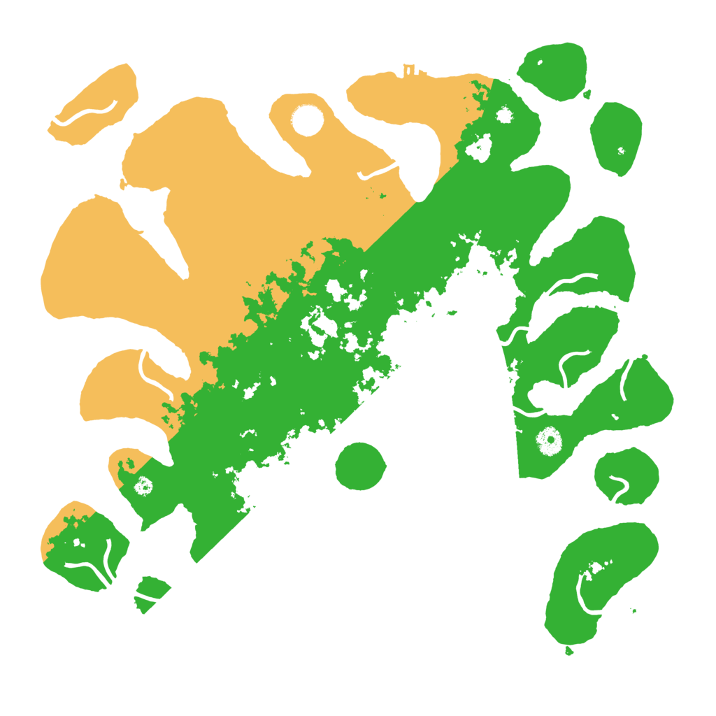 Biome Rust Map: Procedural Map, Size: 4000, Seed: 195023603